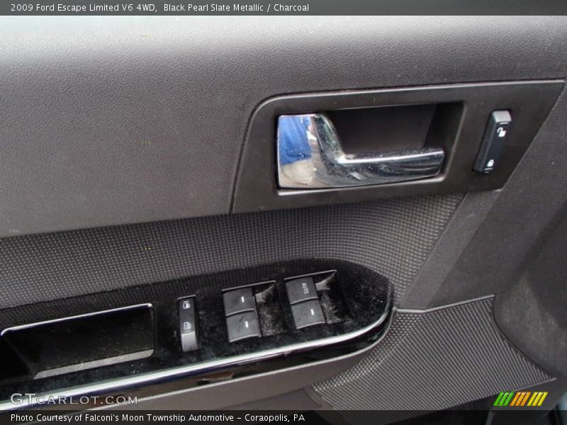 Black Pearl Slate Metallic / Charcoal 2009 Ford Escape Limited V6 4WD