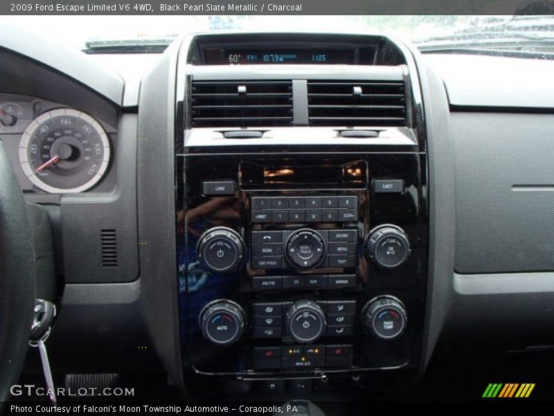 Black Pearl Slate Metallic / Charcoal 2009 Ford Escape Limited V6 4WD