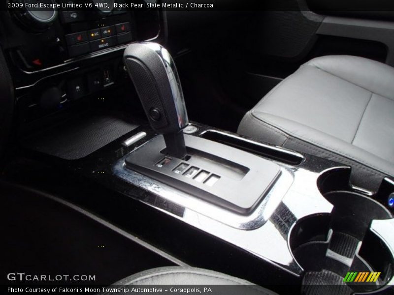 Black Pearl Slate Metallic / Charcoal 2009 Ford Escape Limited V6 4WD