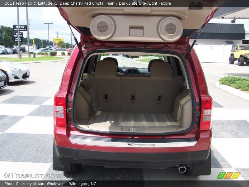 Deep Cherry Red Crystal Pearl / Dark Slate Gray/Light Pebble 2011 Jeep Patriot Latitude X
