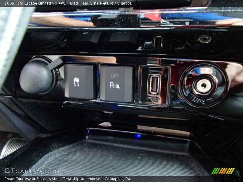 Black Pearl Slate Metallic / Charcoal 2009 Ford Escape Limited V6 4WD