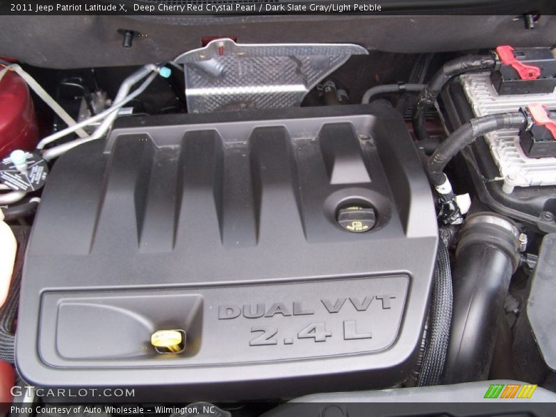 Deep Cherry Red Crystal Pearl / Dark Slate Gray/Light Pebble 2011 Jeep Patriot Latitude X
