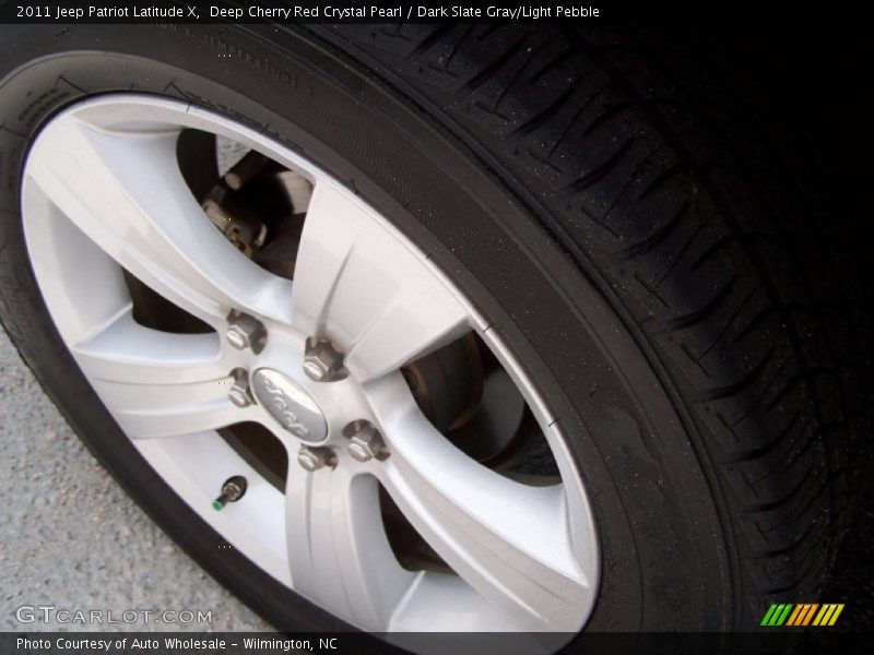 Deep Cherry Red Crystal Pearl / Dark Slate Gray/Light Pebble 2011 Jeep Patriot Latitude X