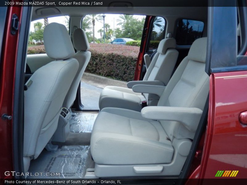 Copper Red Mica / Sand 2009 Mazda MAZDA5 Sport