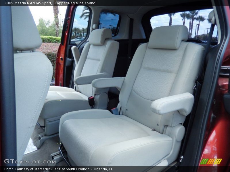 Copper Red Mica / Sand 2009 Mazda MAZDA5 Sport