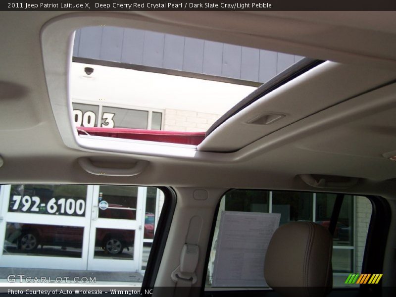 Deep Cherry Red Crystal Pearl / Dark Slate Gray/Light Pebble 2011 Jeep Patriot Latitude X