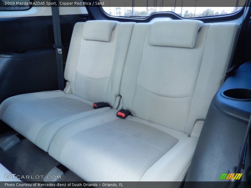 Copper Red Mica / Sand 2009 Mazda MAZDA5 Sport