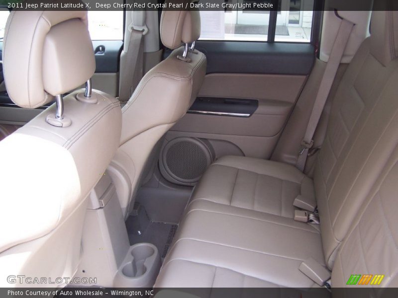 Deep Cherry Red Crystal Pearl / Dark Slate Gray/Light Pebble 2011 Jeep Patriot Latitude X