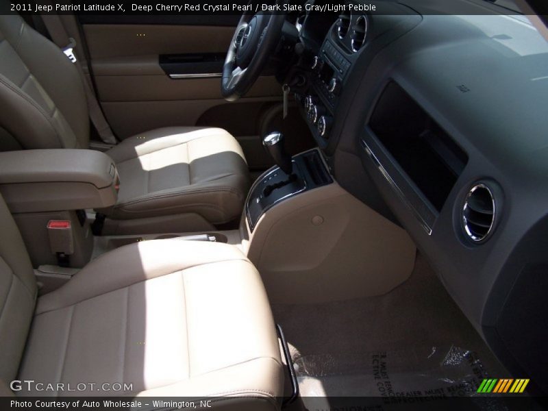 Deep Cherry Red Crystal Pearl / Dark Slate Gray/Light Pebble 2011 Jeep Patriot Latitude X