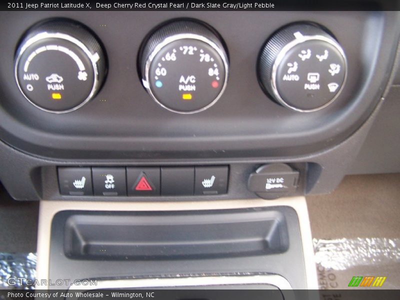 Deep Cherry Red Crystal Pearl / Dark Slate Gray/Light Pebble 2011 Jeep Patriot Latitude X