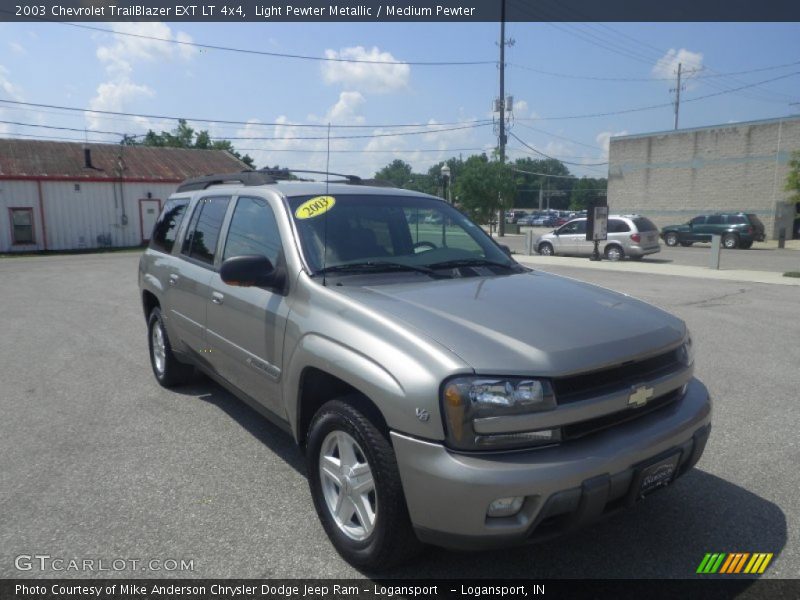 Light Pewter Metallic / Medium Pewter 2003 Chevrolet TrailBlazer EXT LT 4x4