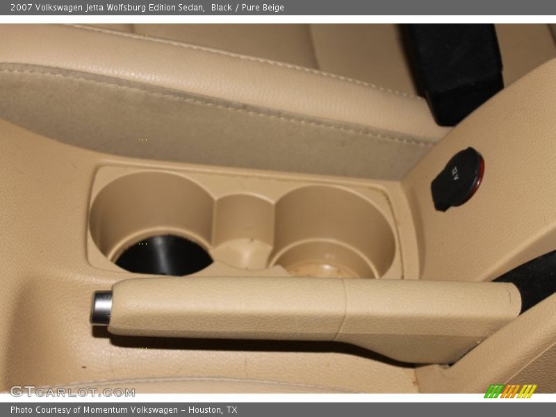 Black / Pure Beige 2007 Volkswagen Jetta Wolfsburg Edition Sedan