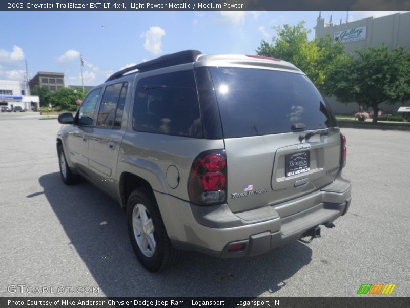 Light Pewter Metallic / Medium Pewter 2003 Chevrolet TrailBlazer EXT LT 4x4