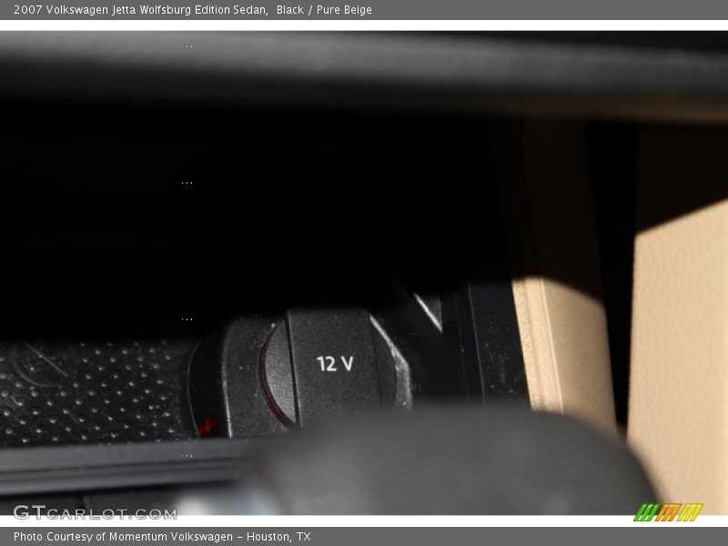 Black / Pure Beige 2007 Volkswagen Jetta Wolfsburg Edition Sedan