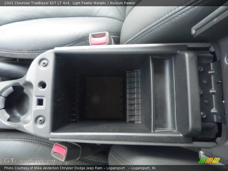 Light Pewter Metallic / Medium Pewter 2003 Chevrolet TrailBlazer EXT LT 4x4