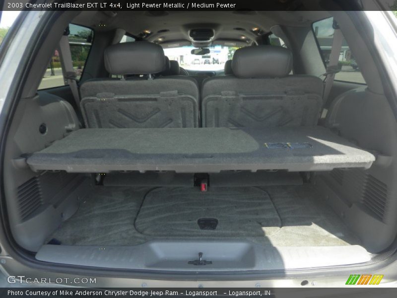 Light Pewter Metallic / Medium Pewter 2003 Chevrolet TrailBlazer EXT LT 4x4