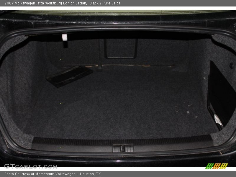 Black / Pure Beige 2007 Volkswagen Jetta Wolfsburg Edition Sedan