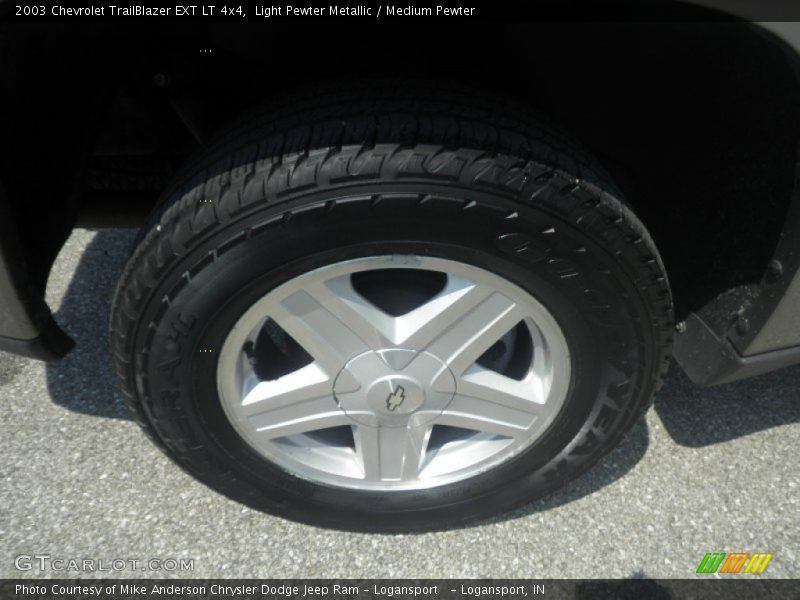 Light Pewter Metallic / Medium Pewter 2003 Chevrolet TrailBlazer EXT LT 4x4