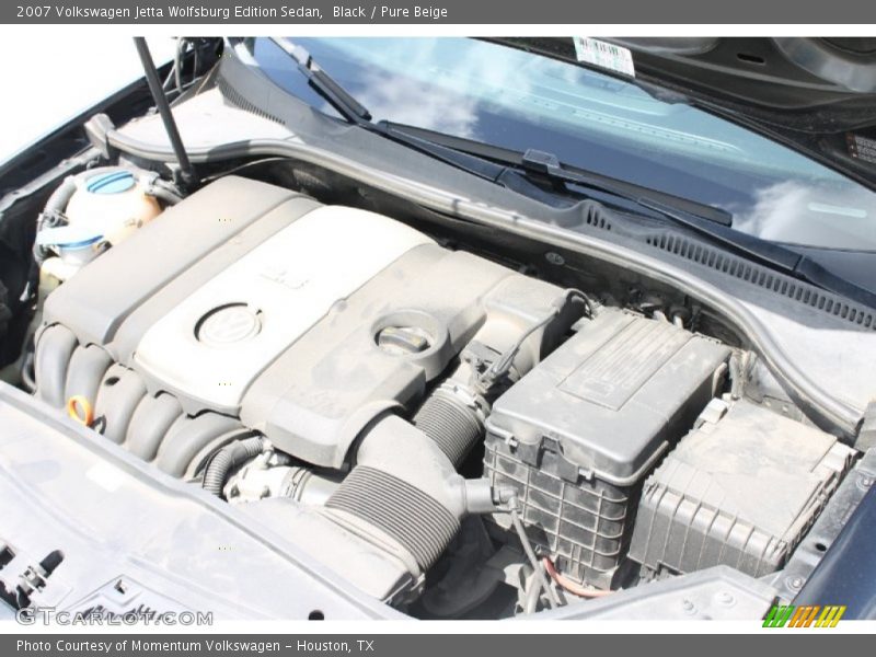 Black / Pure Beige 2007 Volkswagen Jetta Wolfsburg Edition Sedan