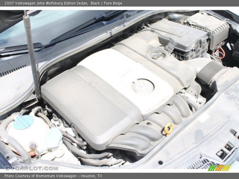 Black / Pure Beige 2007 Volkswagen Jetta Wolfsburg Edition Sedan