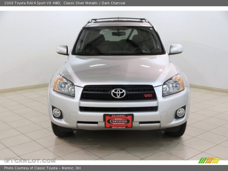 Classic Silver Metallic / Dark Charcoal 2009 Toyota RAV4 Sport V6 4WD