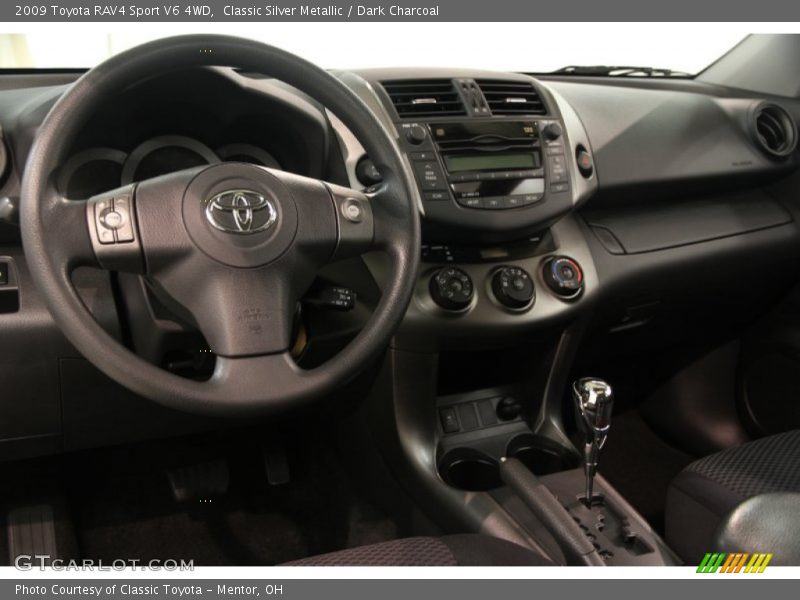 Classic Silver Metallic / Dark Charcoal 2009 Toyota RAV4 Sport V6 4WD