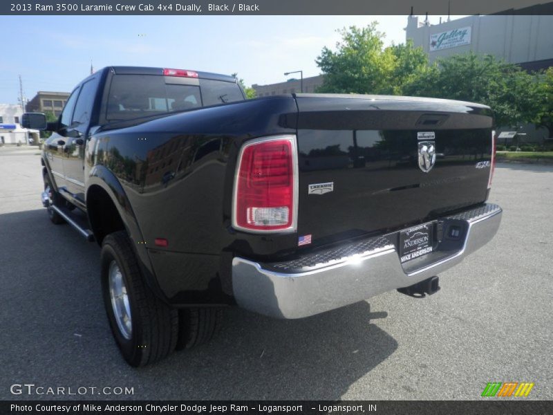 Black / Black 2013 Ram 3500 Laramie Crew Cab 4x4 Dually