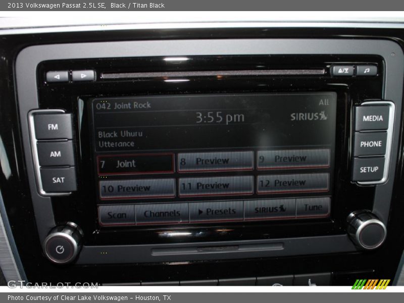 Black / Titan Black 2013 Volkswagen Passat 2.5L SE