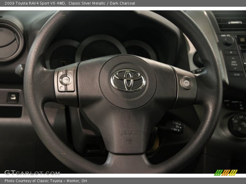 Classic Silver Metallic / Dark Charcoal 2009 Toyota RAV4 Sport V6 4WD