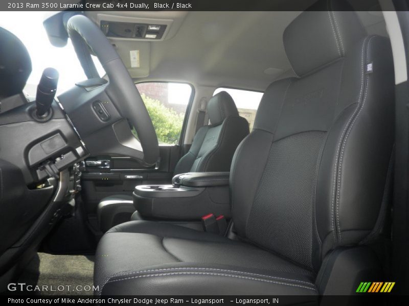 Black / Black 2013 Ram 3500 Laramie Crew Cab 4x4 Dually