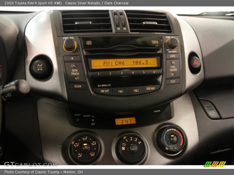 Classic Silver Metallic / Dark Charcoal 2009 Toyota RAV4 Sport V6 4WD