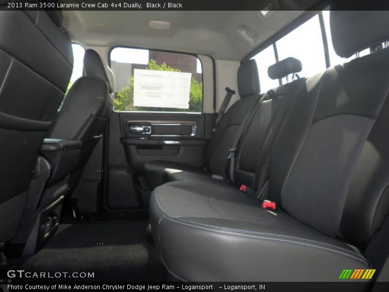 Black / Black 2013 Ram 3500 Laramie Crew Cab 4x4 Dually