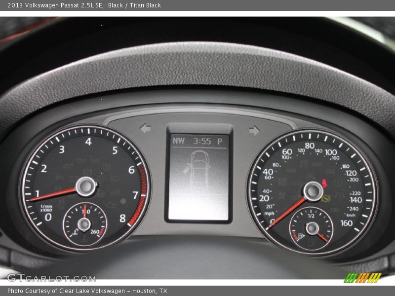 Black / Titan Black 2013 Volkswagen Passat 2.5L SE