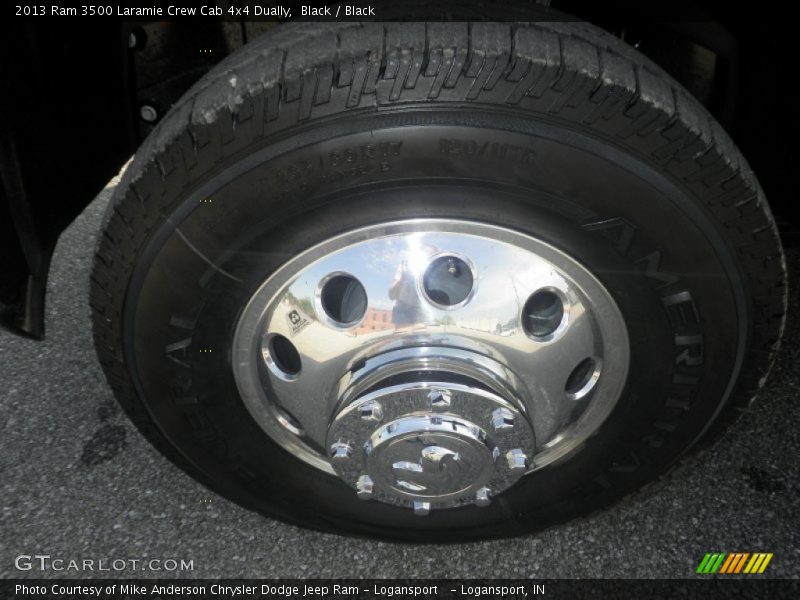 Black / Black 2013 Ram 3500 Laramie Crew Cab 4x4 Dually