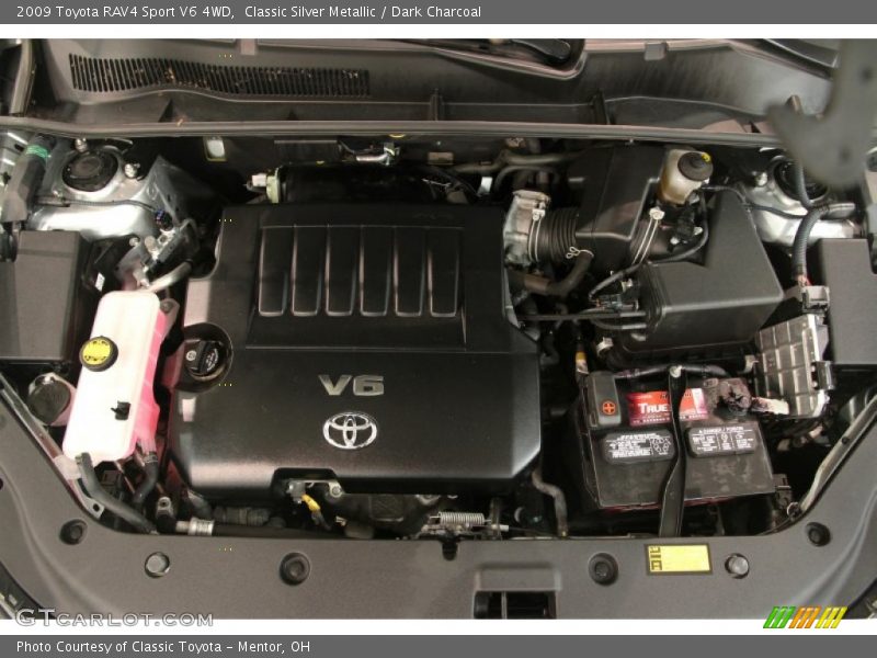 Classic Silver Metallic / Dark Charcoal 2009 Toyota RAV4 Sport V6 4WD