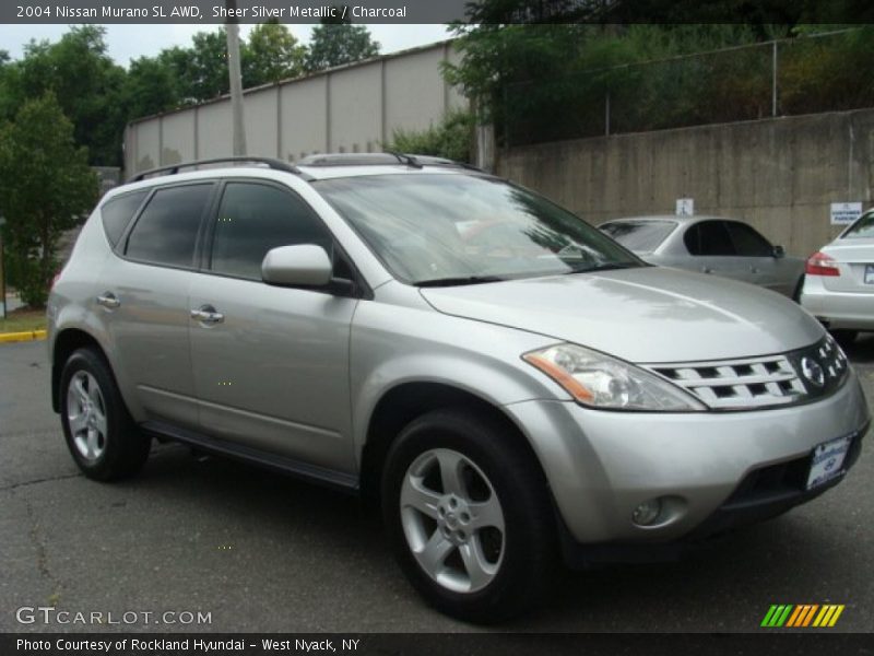Sheer Silver Metallic / Charcoal 2004 Nissan Murano SL AWD