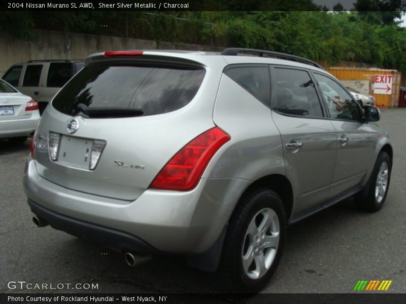 Sheer Silver Metallic / Charcoal 2004 Nissan Murano SL AWD