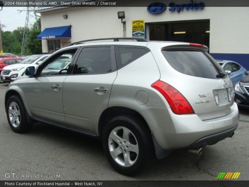 Sheer Silver Metallic / Charcoal 2004 Nissan Murano SL AWD