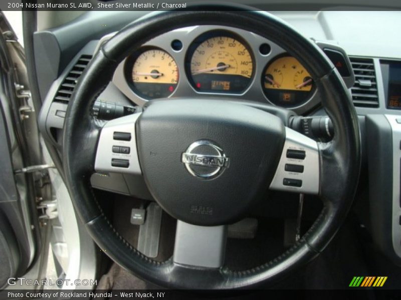 Sheer Silver Metallic / Charcoal 2004 Nissan Murano SL AWD