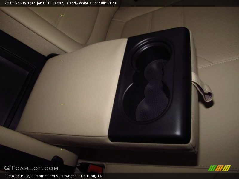Candy White / Cornsilk Beige 2013 Volkswagen Jetta TDI Sedan