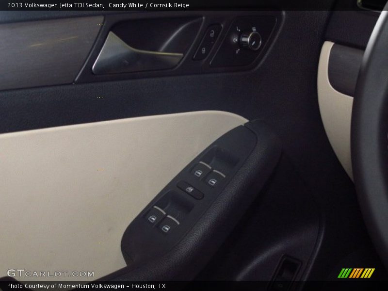 Candy White / Cornsilk Beige 2013 Volkswagen Jetta TDI Sedan