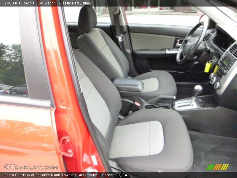Classic Red / Black 2008 Kia Spectra 5 SX Wagon
