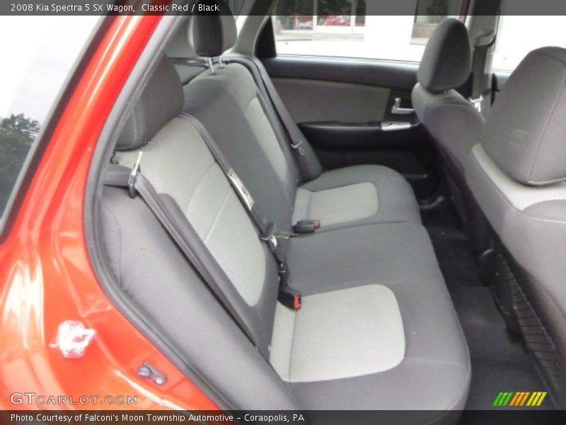 Classic Red / Black 2008 Kia Spectra 5 SX Wagon