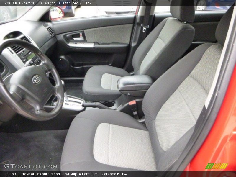Classic Red / Black 2008 Kia Spectra 5 SX Wagon