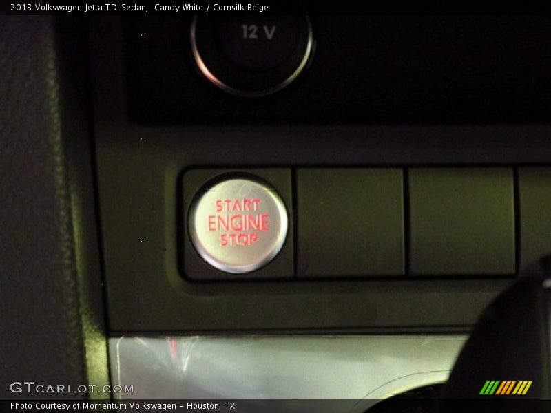 Candy White / Cornsilk Beige 2013 Volkswagen Jetta TDI Sedan