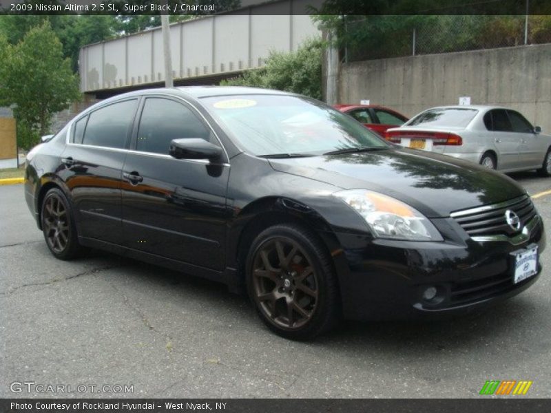 Super Black / Charcoal 2009 Nissan Altima 2.5 SL