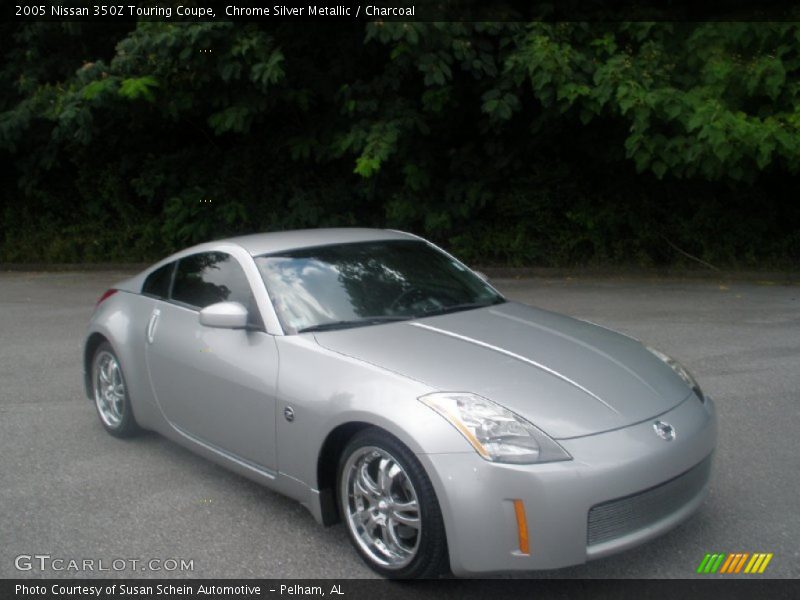 Chrome Silver Metallic / Charcoal 2005 Nissan 350Z Touring Coupe