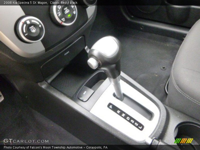 Classic Red / Black 2008 Kia Spectra 5 SX Wagon