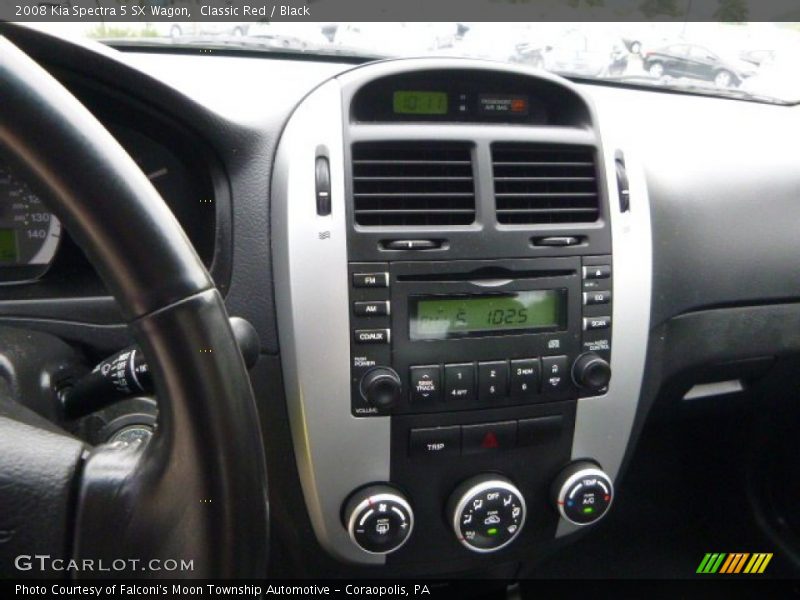 Classic Red / Black 2008 Kia Spectra 5 SX Wagon