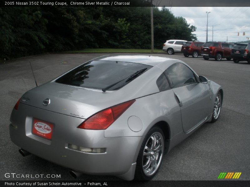 Chrome Silver Metallic / Charcoal 2005 Nissan 350Z Touring Coupe